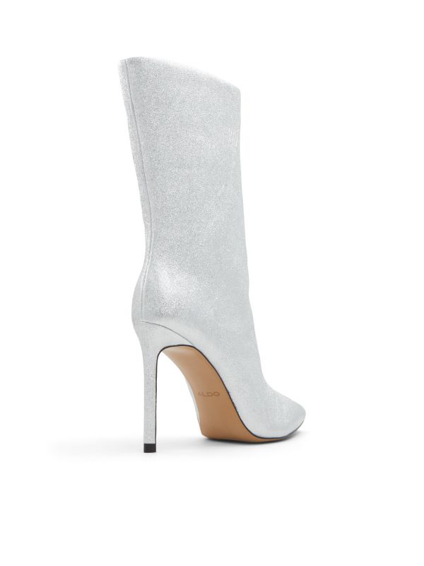 SILVA - מגפי סטילטו מטאליים לנשים