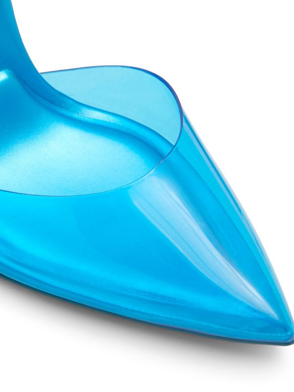 SOLANTI - נעלי סירה שקופות עם עקב לנשים