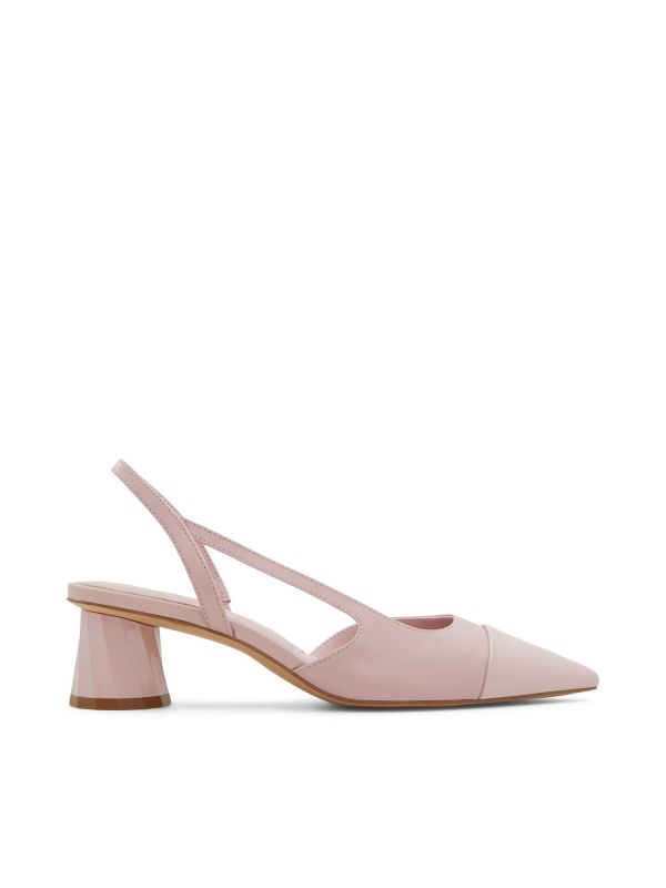 VALACLYA - נעלי סירה אה סימטרית עם עקב עגול