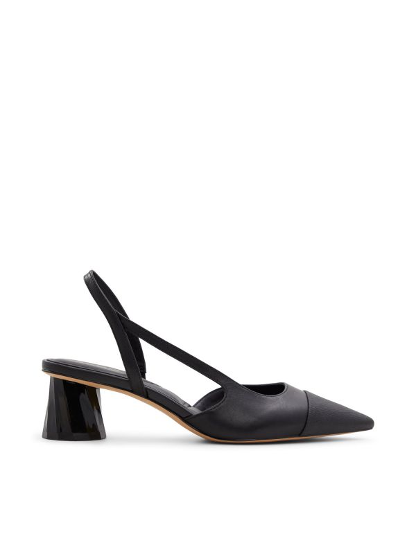 VALACLYA - נעלי סירה אה סימטרית עם עקב עגול