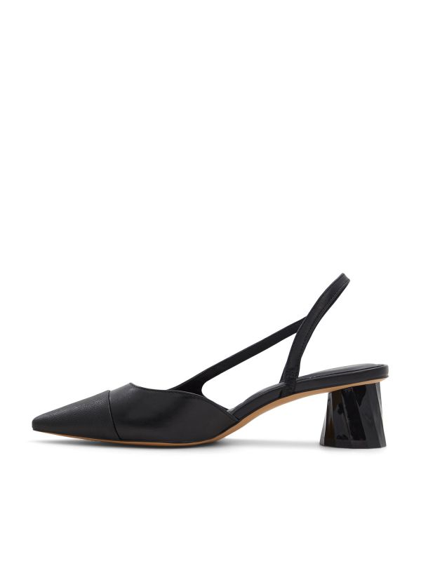 VALACLYA - נעלי סירה אה סימטרית עם עקב עגול