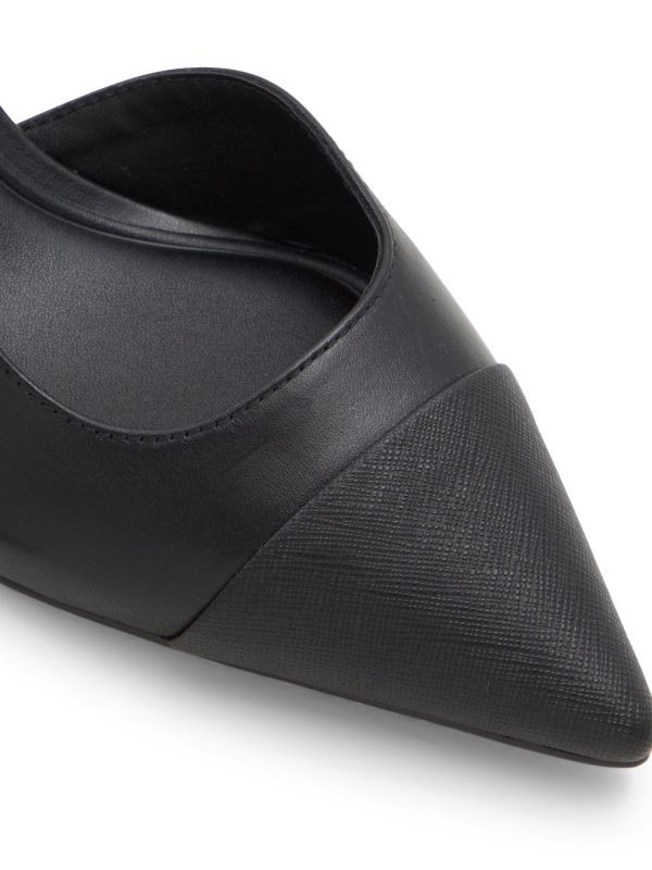 VALACLYA - נעלי סירה אה סימטרית עם עקב עגול