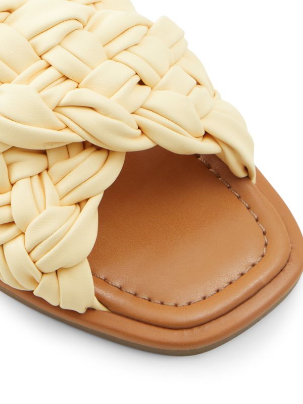 WOVINA - כפכפים שטוחים עם רצועת קשרים לנשים