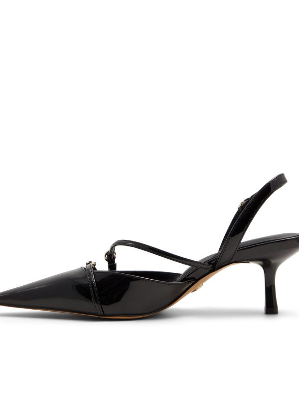 נעלי עקב עם רצועות דקות לנשים