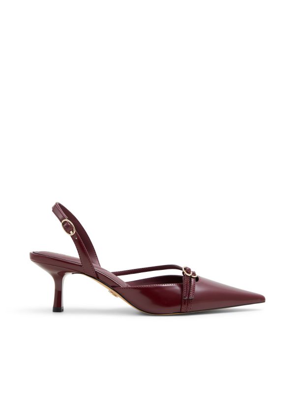 נעלי עקב עם רצועות דקות לנשים