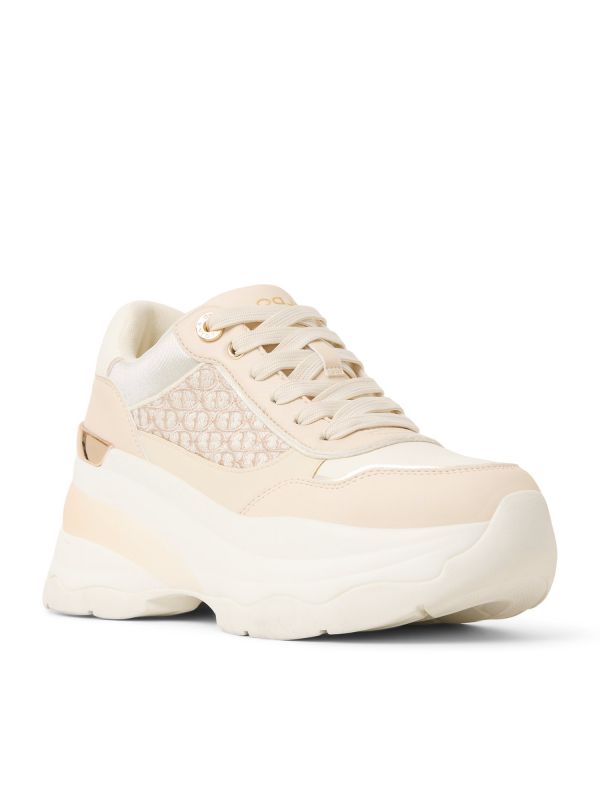 REXON - נעלי סניקרס צ’אנקיות עם טוויד לנשים