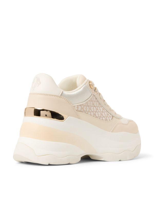 REXON - נעלי סניקרס צ’אנקיות עם טוויד לנשים