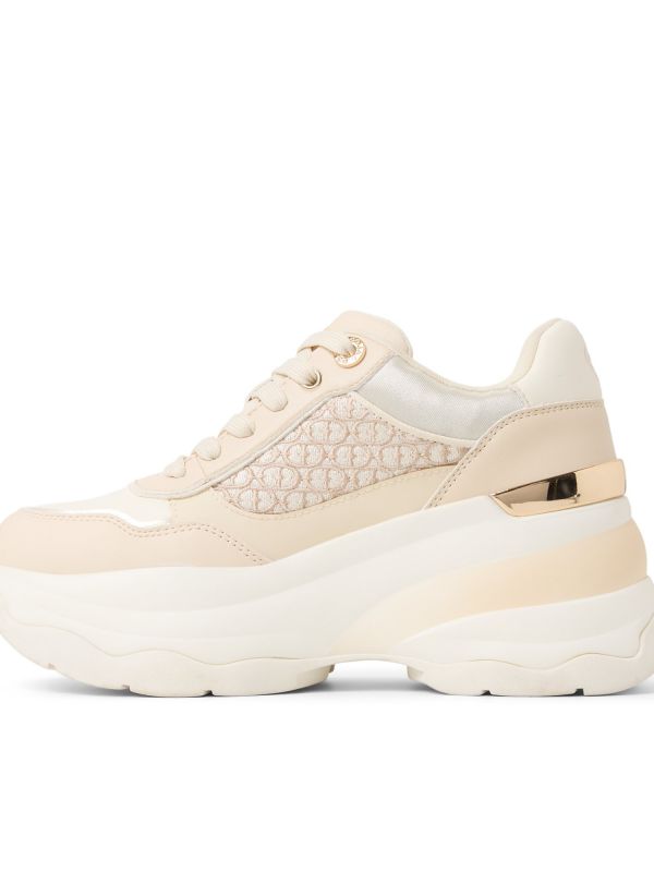 REXON - נעלי סניקרס צ’אנקיות עם טוויד לנשים