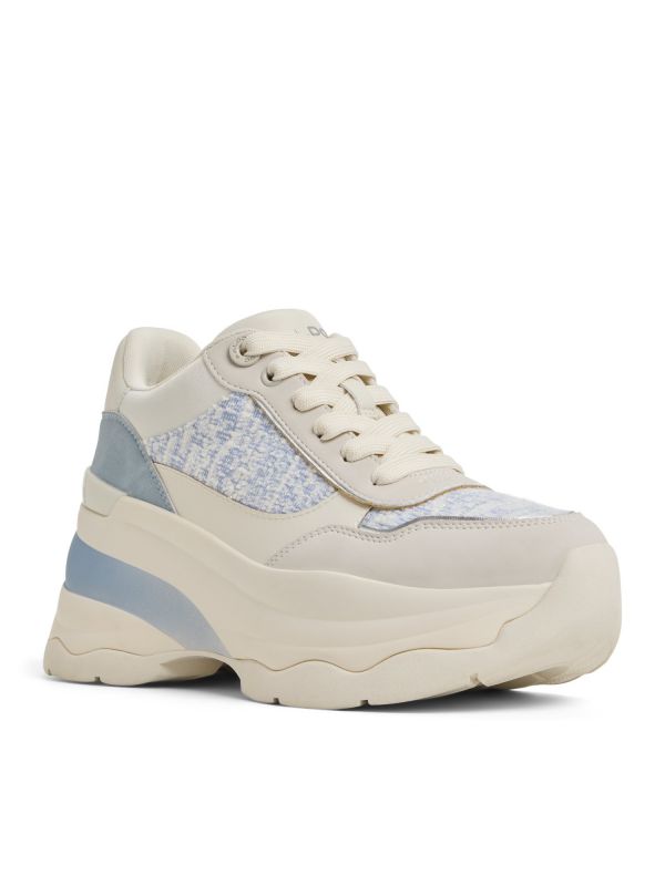 REXON - נעלי סניקרס צ’אנקיות עם טוויד לנשים