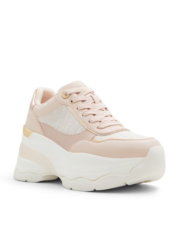 REXON - נעלי סניקרס צ’אנקיות עם טוויד לנשים