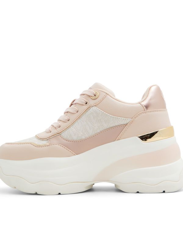 REXON - נעלי סניקרס צ’אנקיות עם טוויד לנשים