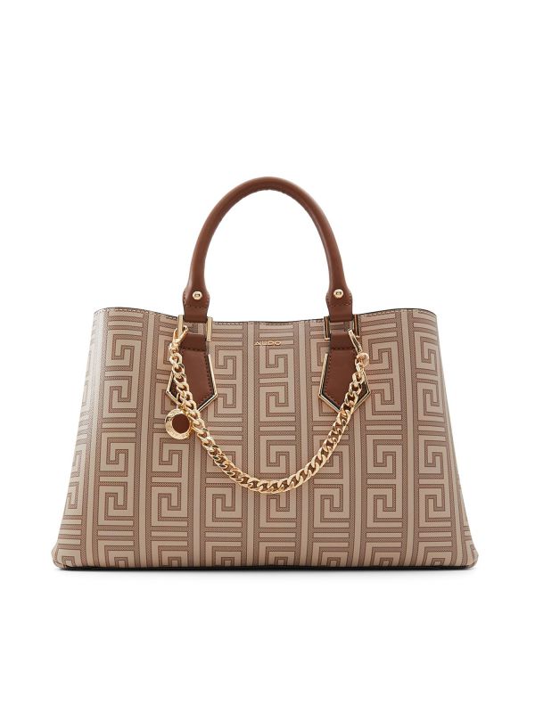 BAELI - תיק צד גיאומטרי עם שרשרת מוזהבת לנשים