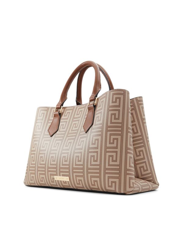 BAELI - תיק צד גיאומטרי עם שרשרת מוזהבת לנשים