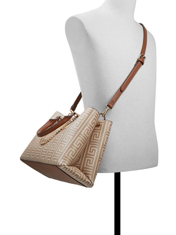 BAELI - תיק צד גיאומטרי עם שרשרת מוזהבת לנשים