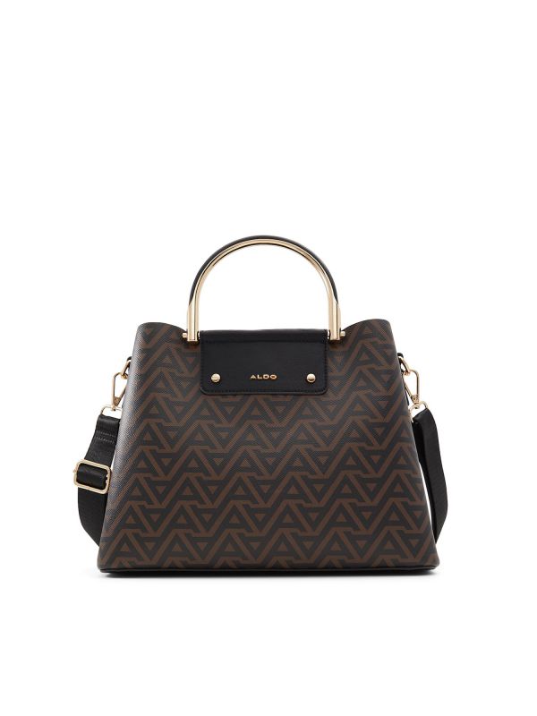 SLOANA  - תיק צד עם ידיות עגולות לנשיש