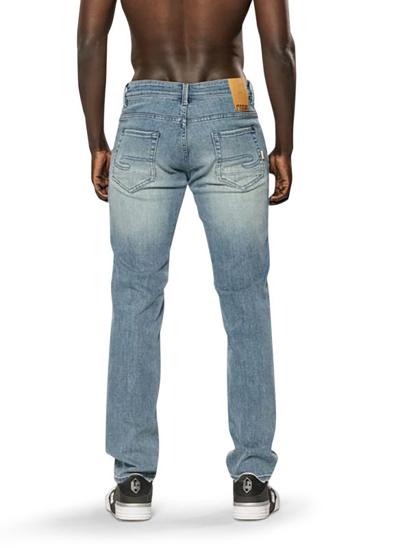 מכנסי ג’ינס JAMES כחול בהיר לגברים