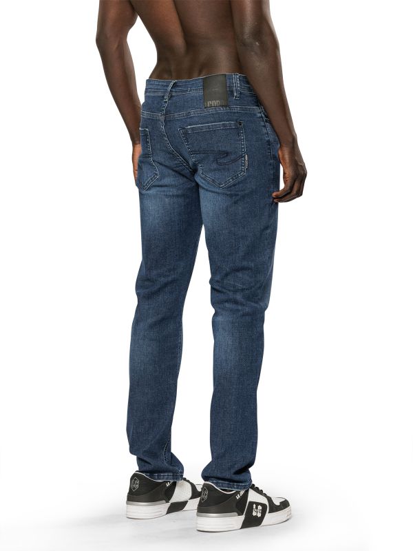 מכנסי ג’ינס JAMES כחול כהה לגברים