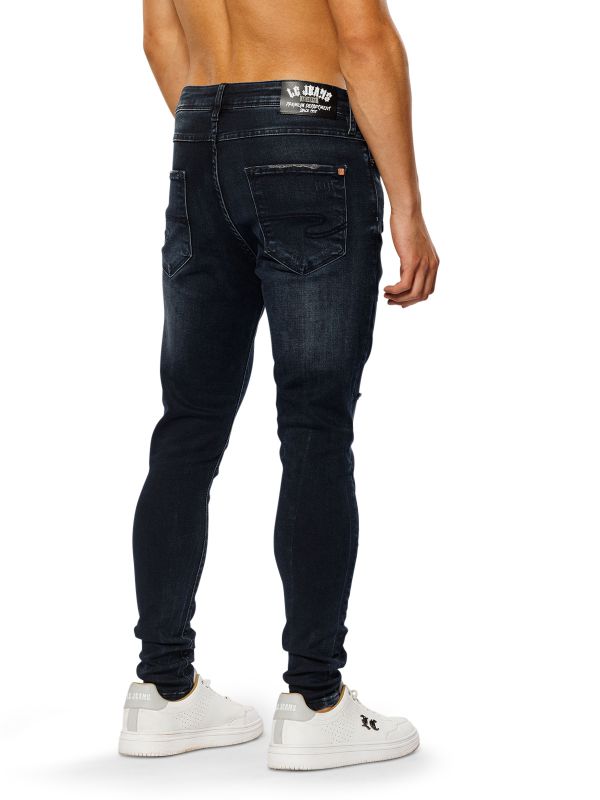 מכנסי ג’ינס SLIM MARTIN שחור-כחול לגברים