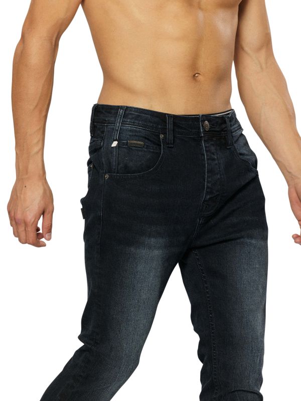 ג?ינס COLIN שחור - כחול לגברים