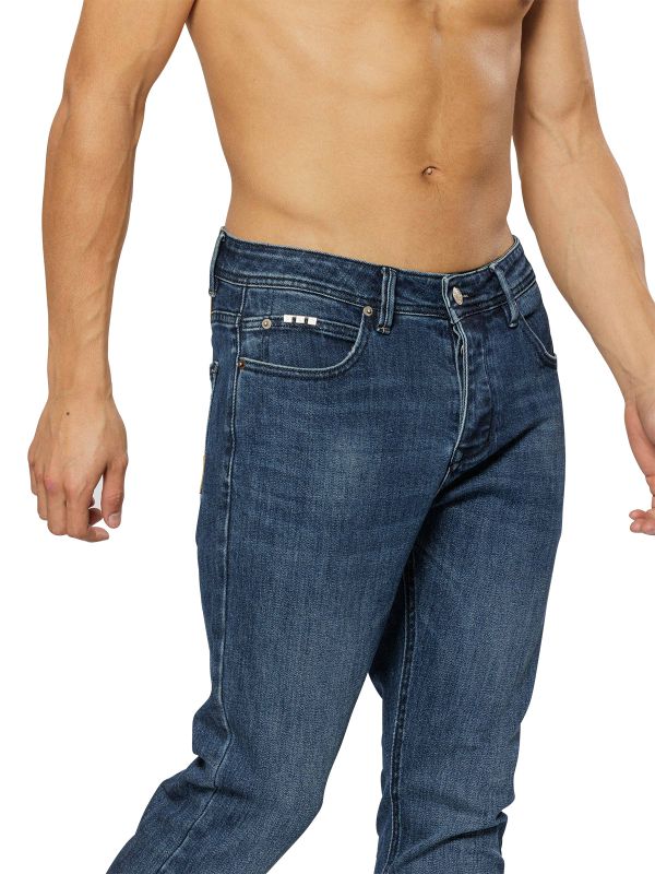 ג’ינס MARTIN כחול משופשף לגברים