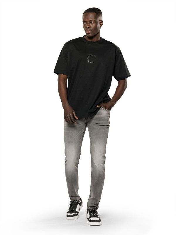 מכנסי ג’ינס MARTIN בצבע אפור משופשף לגברים