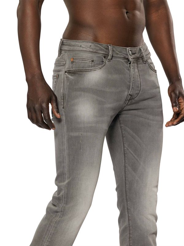 מכנסי ג’ינס MARTIN בצבע אפור משופשף לגברים