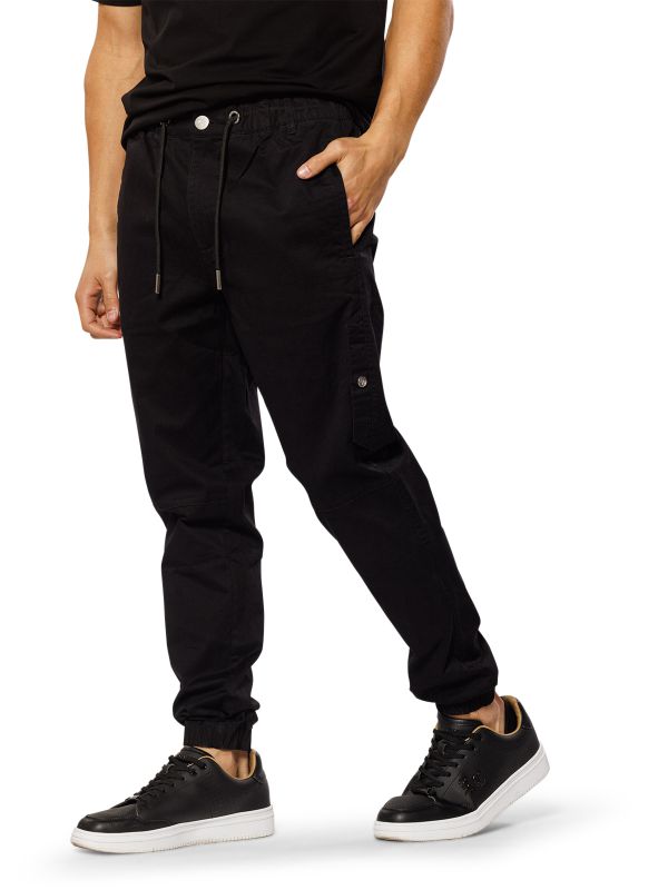 מכנסי CARGO ארוכים לגברים גזרת SLIM FIT