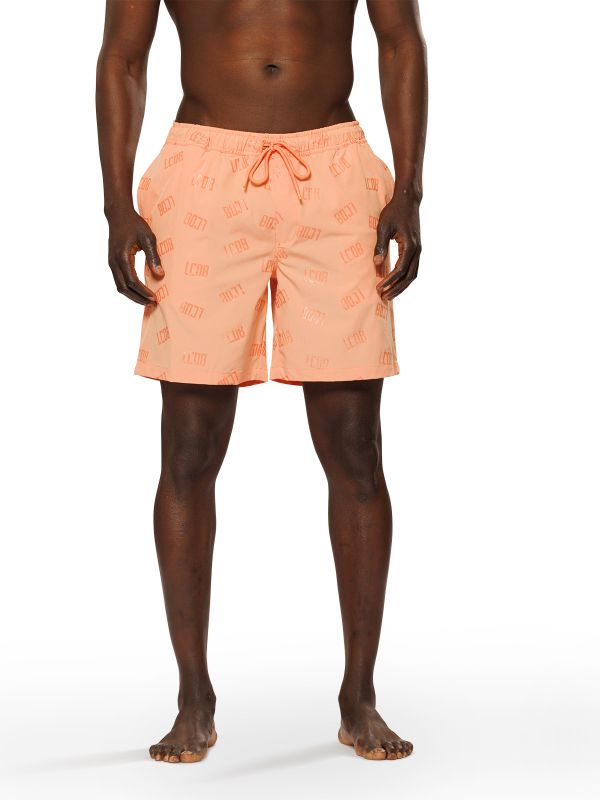 מכנסי בגד ים עם הדפס לגברים