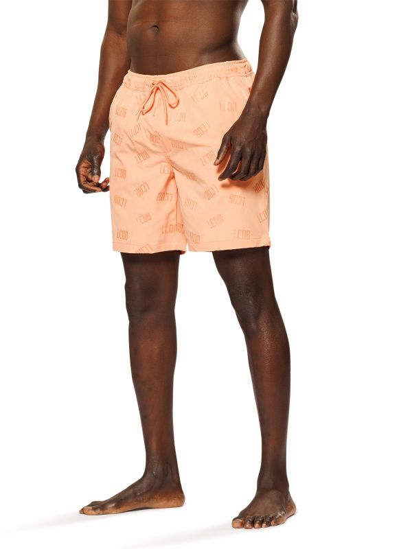 מכנסי בגד ים עם הדפס לגברים