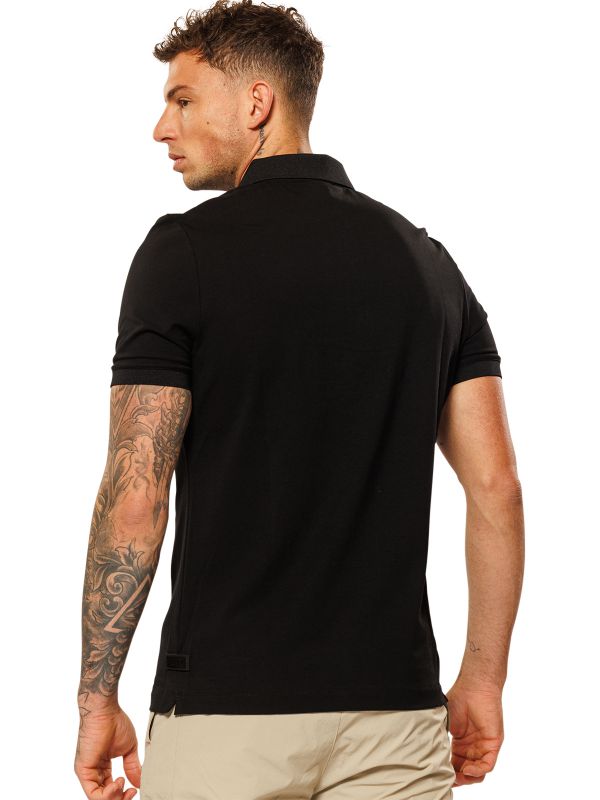 חולצת פולו קצרה לגברים SLIM FIT