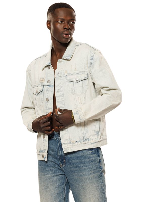 ג’קט ג’ינס קלאסי לגברים