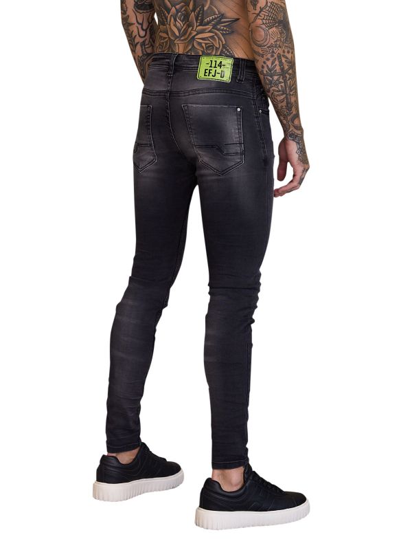 ג’ינס ELEVEN לגברים במראה אורבני ומשופשף