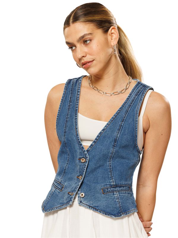 וסט ג’ינס לנשים