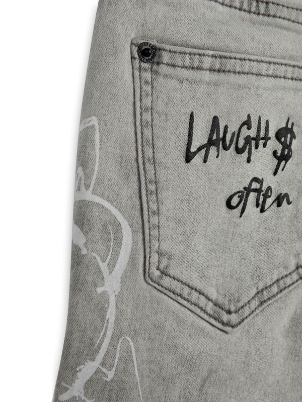 מכנסי ברמודה ג’ינס עם דובי לילדים