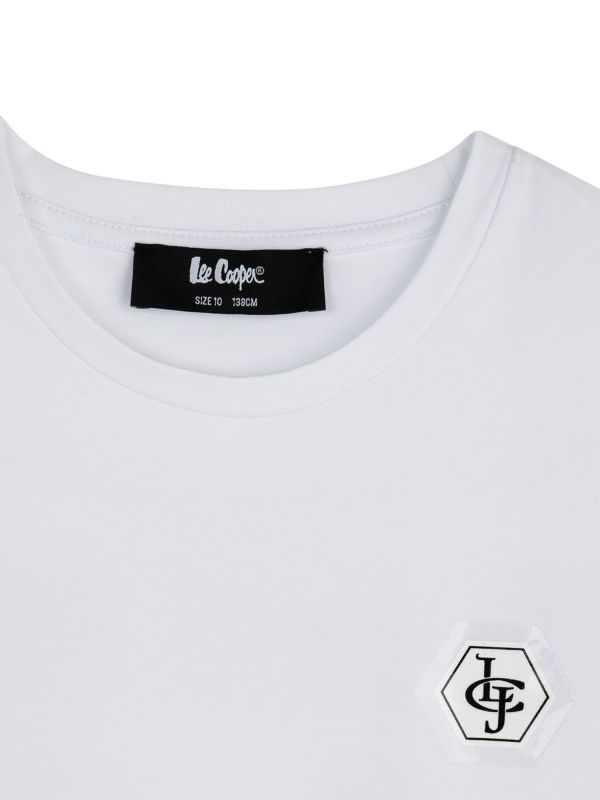 טי שירט קצרה עם הדפס דו צדדי לילדים - GRAND PRIX