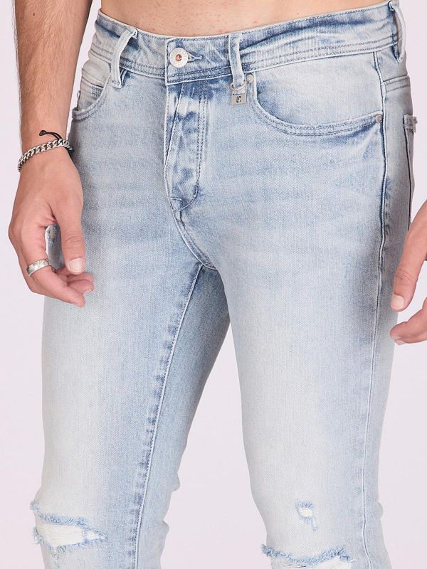 MARTIN SLIM LT.BLUE DAMAGE MW