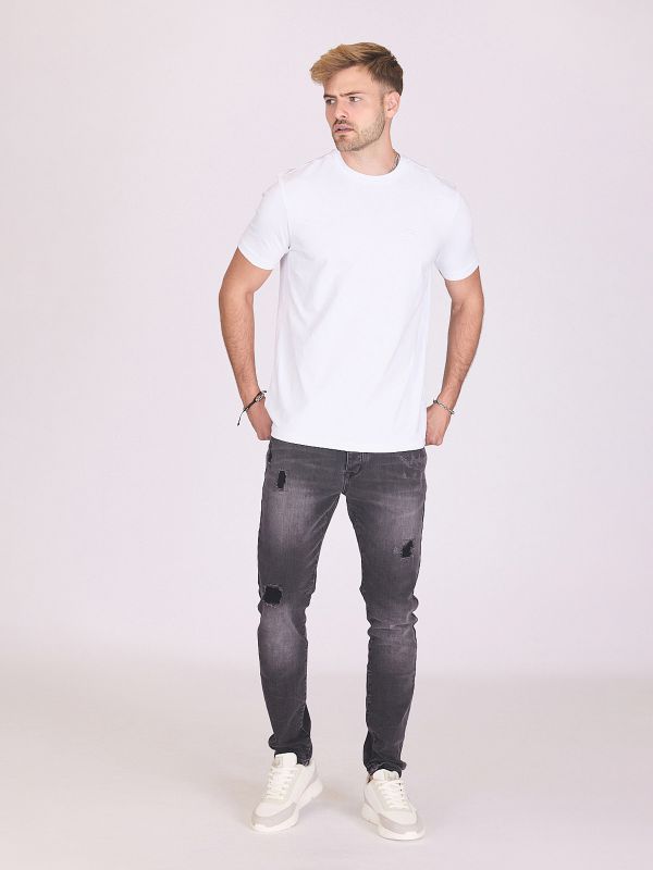 ג’ינס מחויט בגזרה צרה לגברים