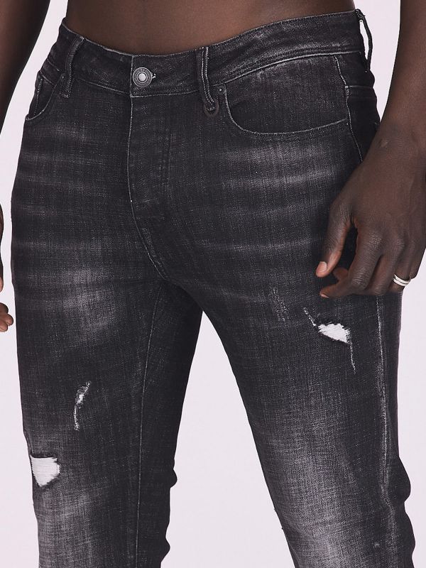 ג’ינס מחויט קרוע לגברים