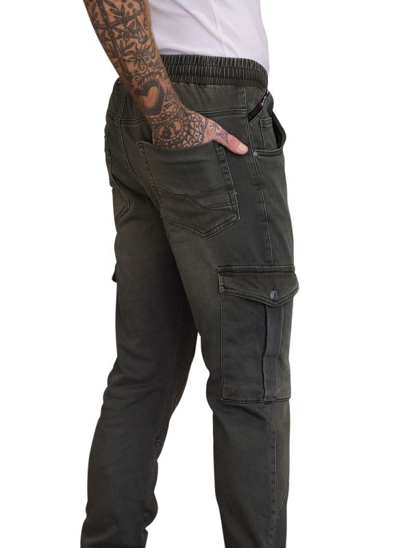 מכנסי דג”מח ELEVEN לגברים בגזרת SLIM FIT