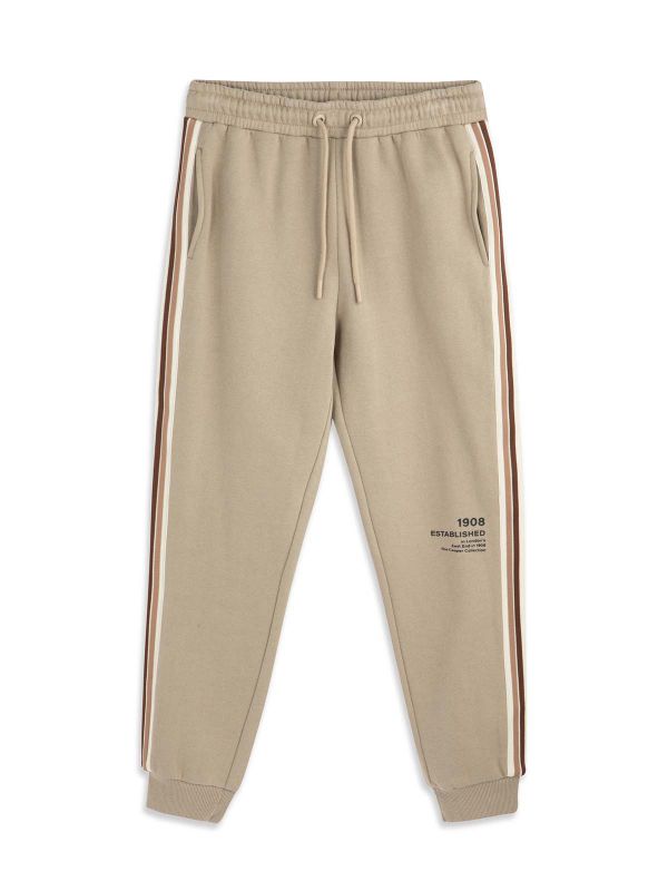 מכנסי טרנינג חלקים בנים