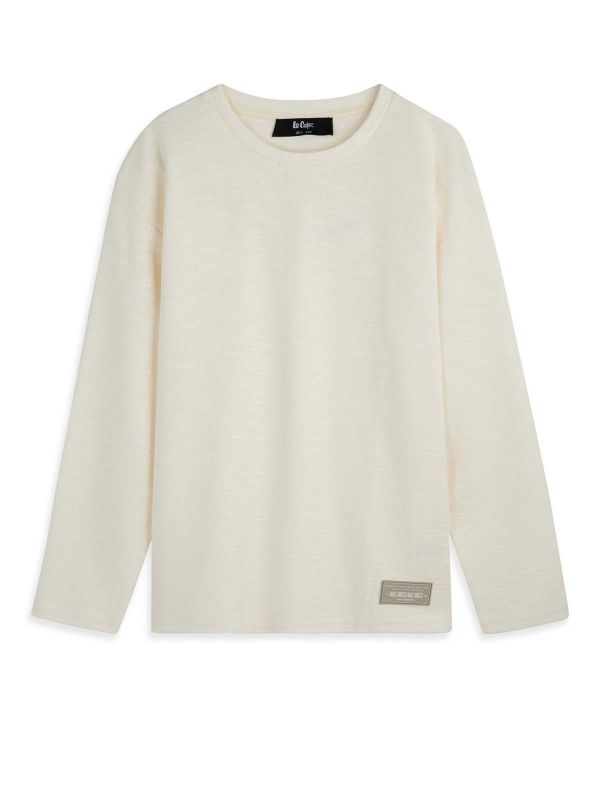 טי ארוך לוגו בנים