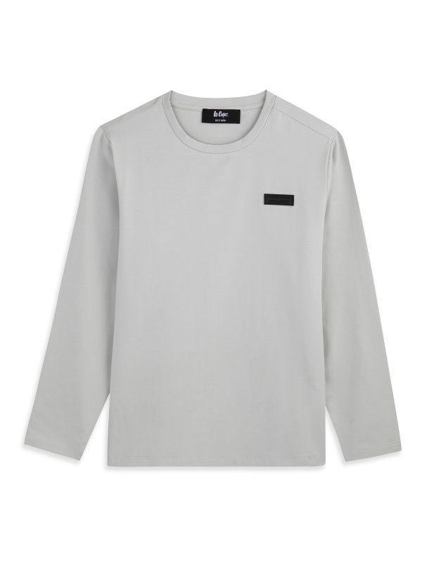 טי ארוך לוגו בנים