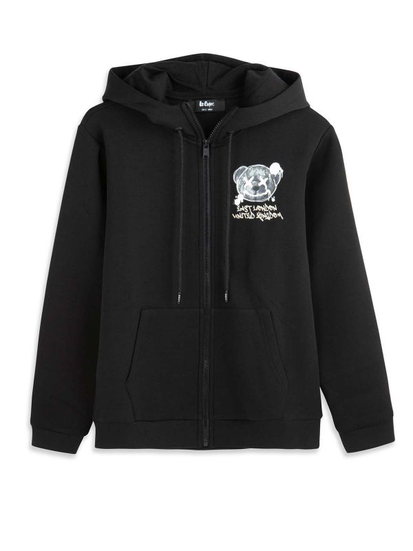 קפוצ’ון רוכסן הדפס בנים