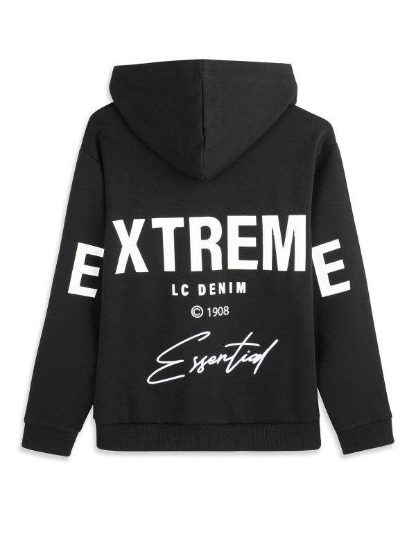 קפוצ’ון רוכסן עם הדפס בנים