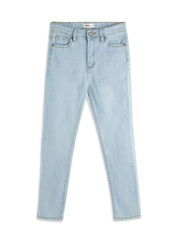 ג’ינס גזרה ישרה לבנות