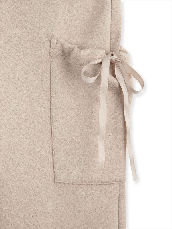 מכנסי טרנינג עם שרוכים בצדדים בנות