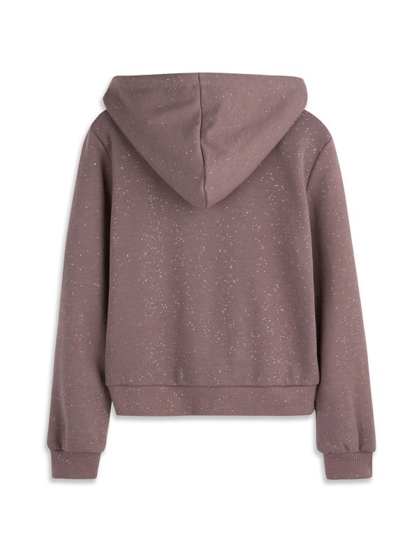 קפוצ’ון קרופ עם רוכסן בנות