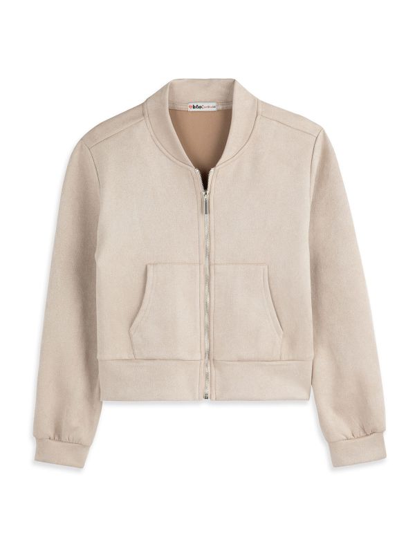 ג’קט בומבר קרופ בנות