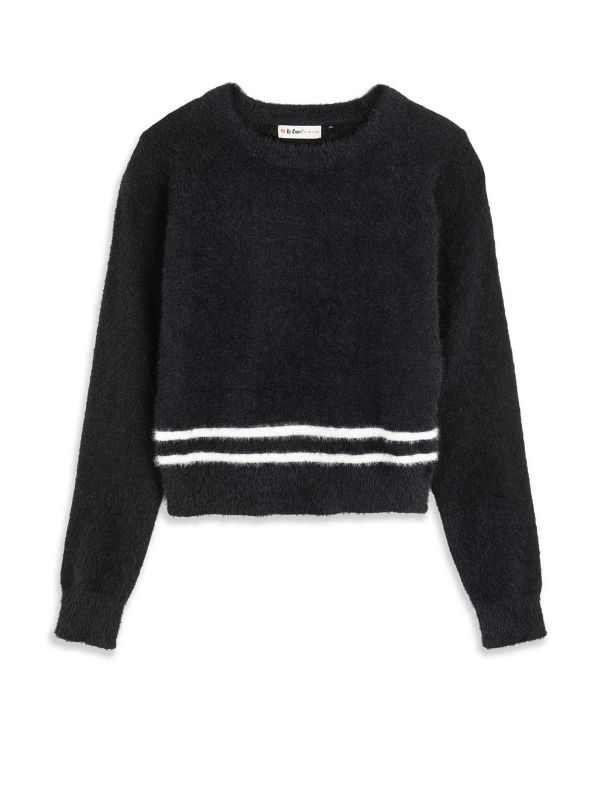 סריג קרופ קלאסי בנות