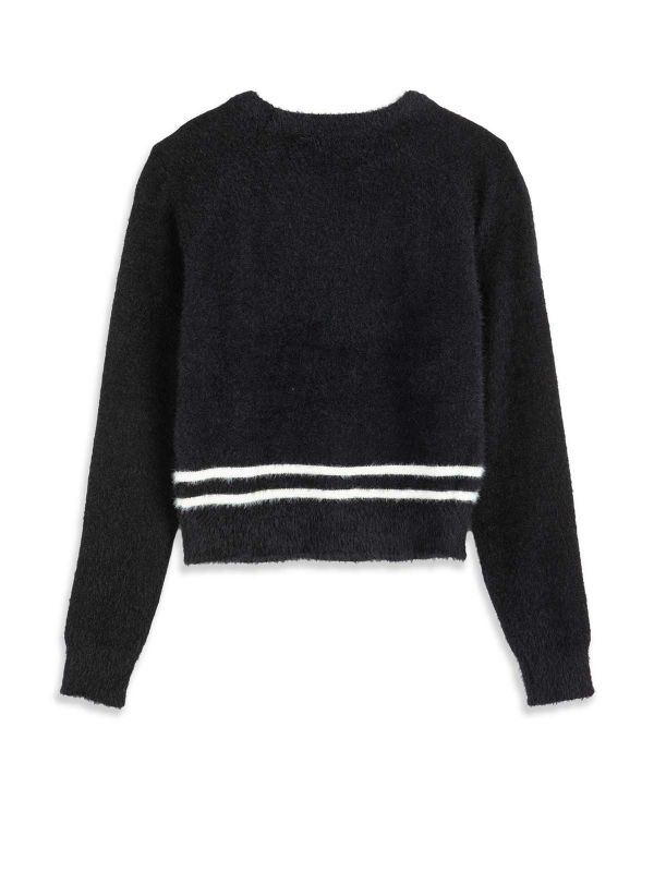 סריג קרופ קלאסי בנות